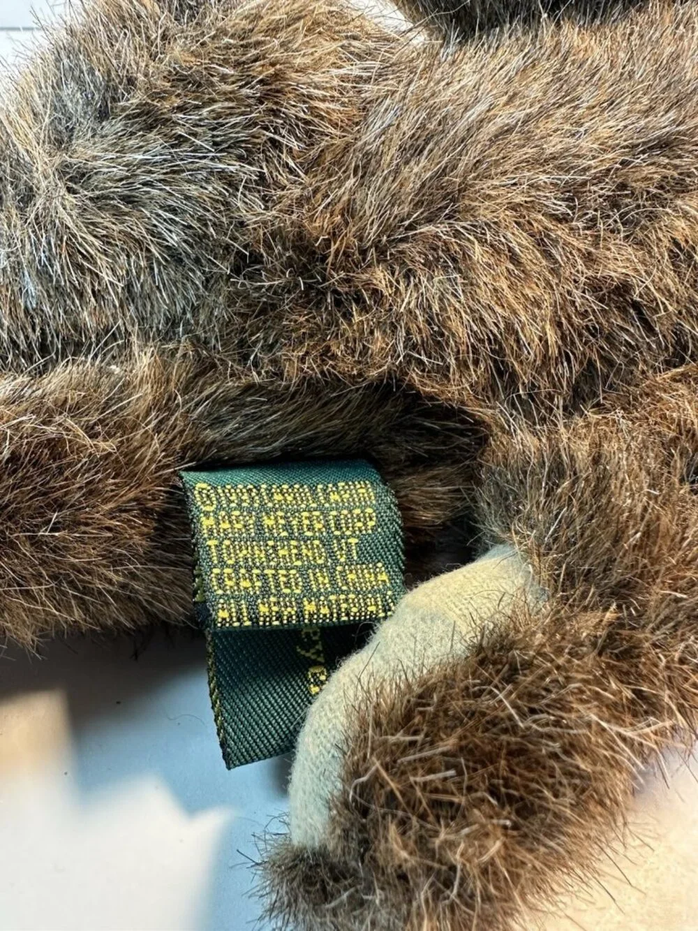 Mary Meyer Green Mountain Bears Plush Mansfield Jointed 1993 Teddy Bear 9”